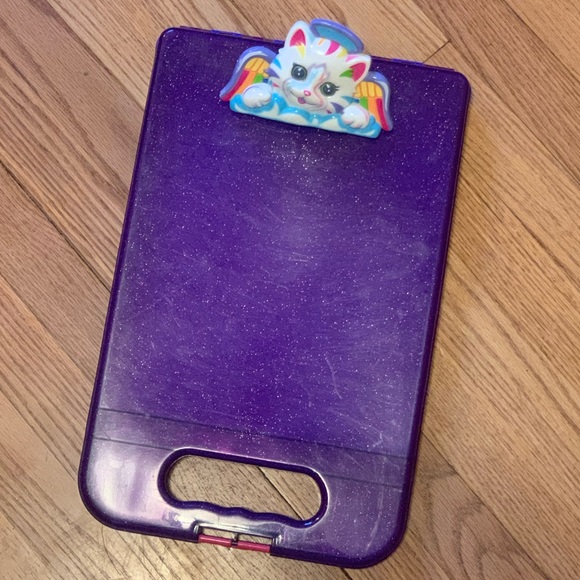 Lisa Frank Other - Lisa Frank / Angel Cat Clip Board / Project Storage Case